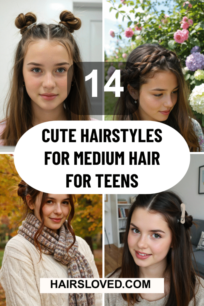 Cute Hairstyles for Medium Hair for Teens