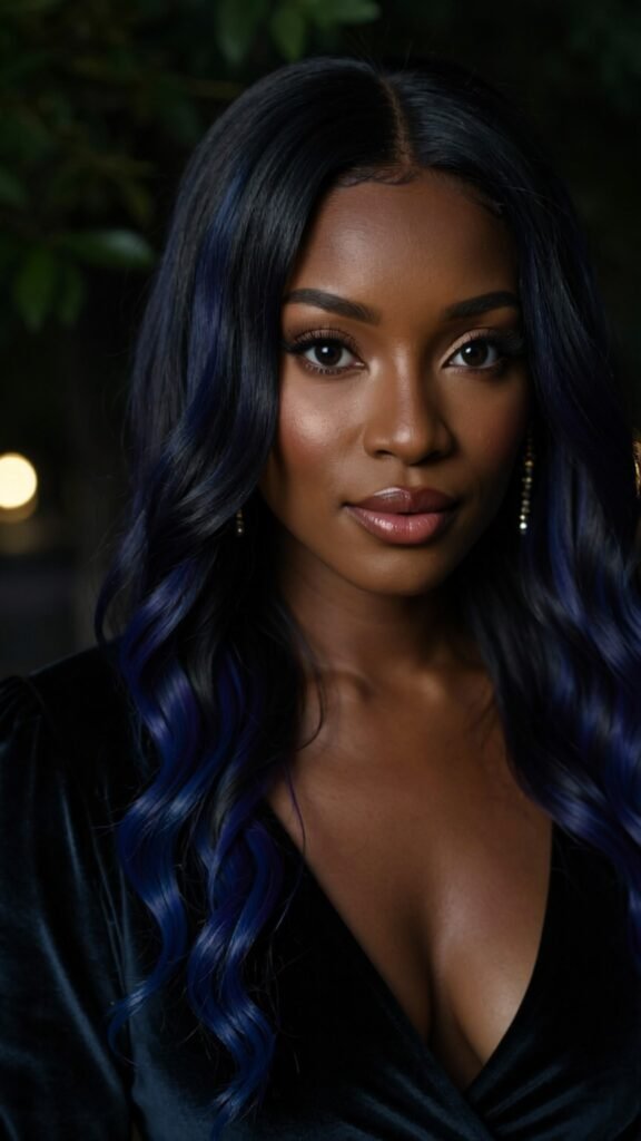 Indigo Blue Highlights