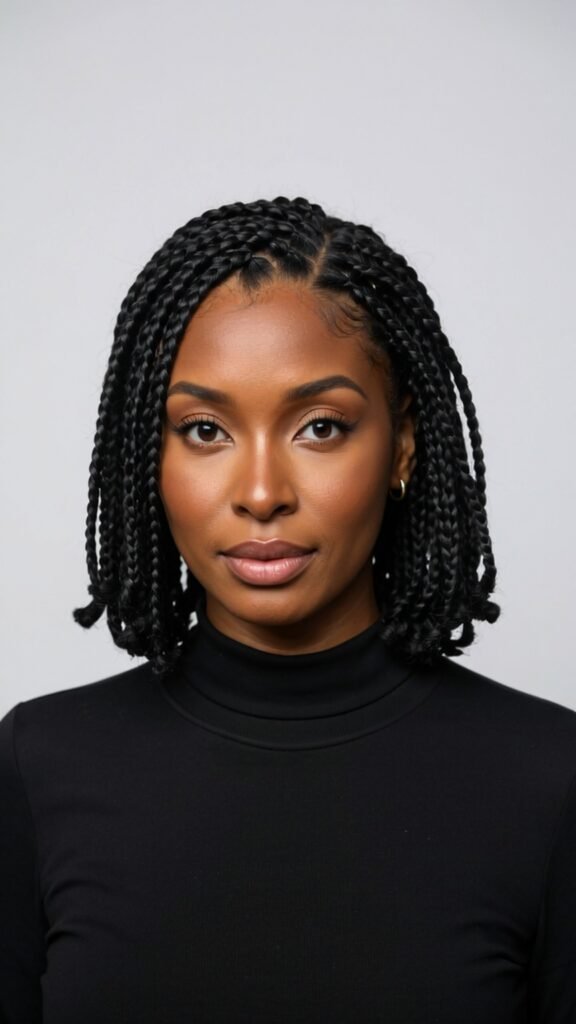 Triangle-Part Bob Braids