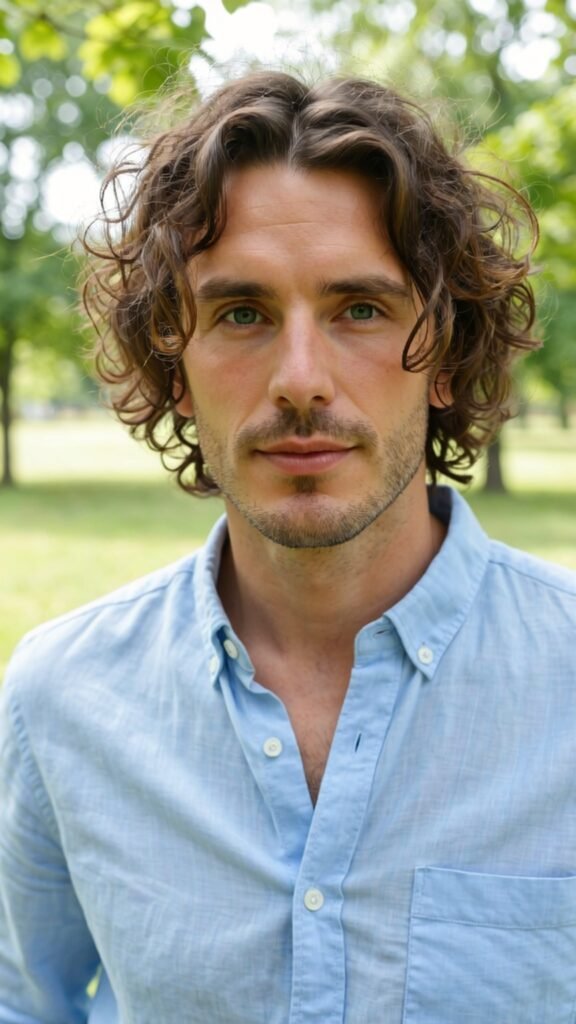 Wavy Medium Hairstyle