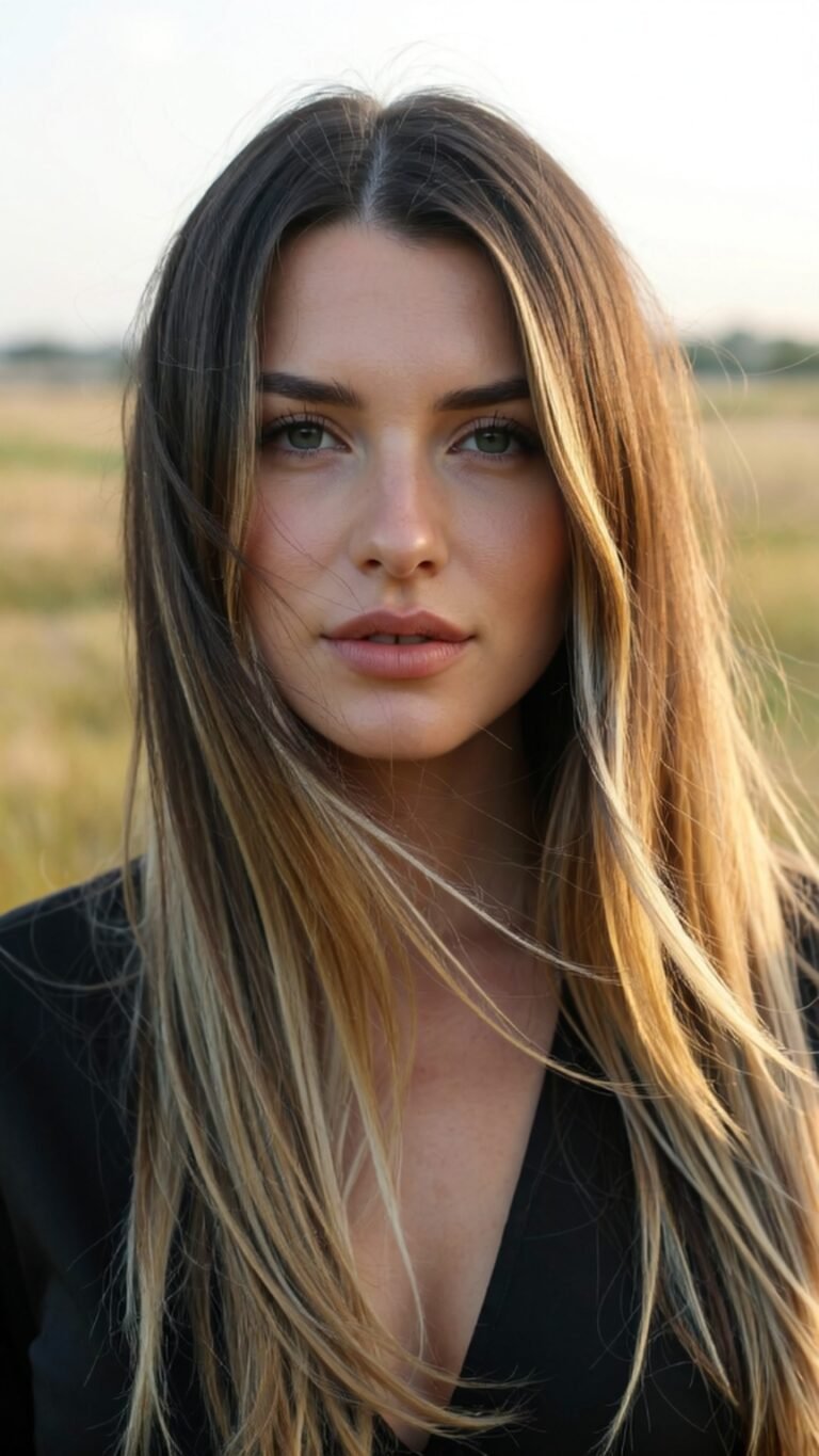24 Middle Part Hairstyles: Trendy Looks That Flatter Every Face Shape