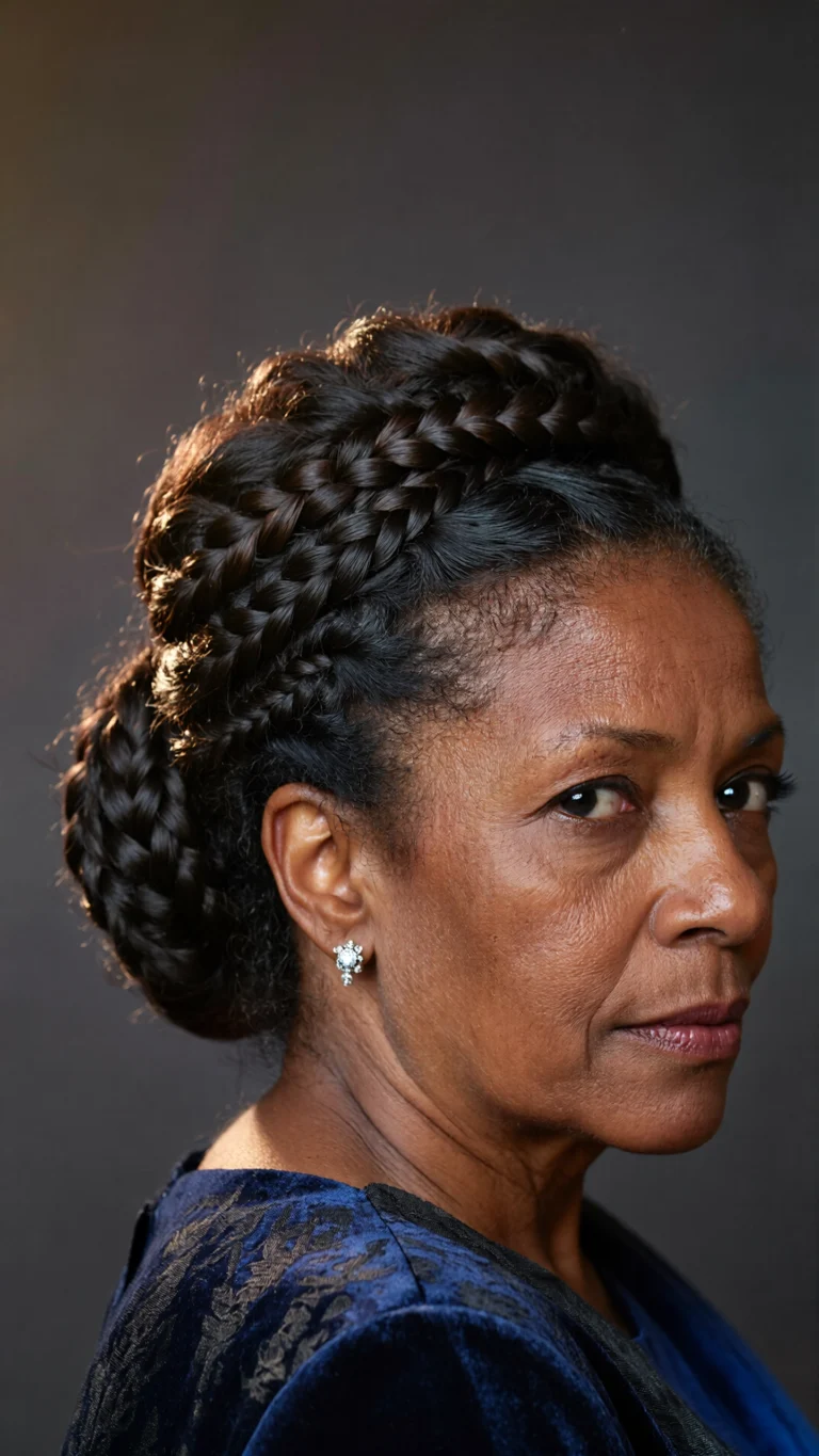 44 Braids for Older Black Women Over 50: Timeless, Elegant & Youthful Styles